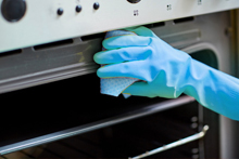Oven cleaning